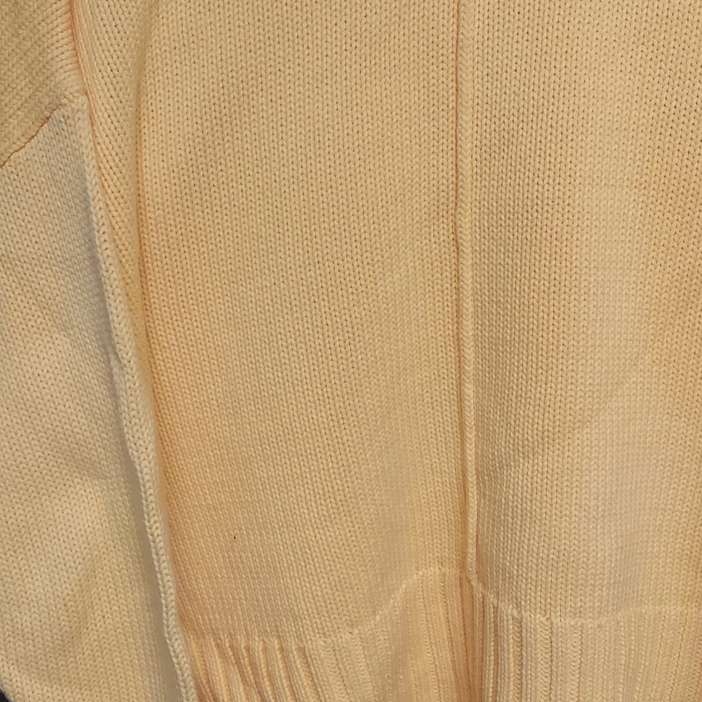 A new day orange sherbert crew neck sweater sz large - Picture 3 of 5